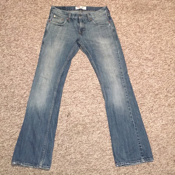 levis 507 bootcut jeans mens